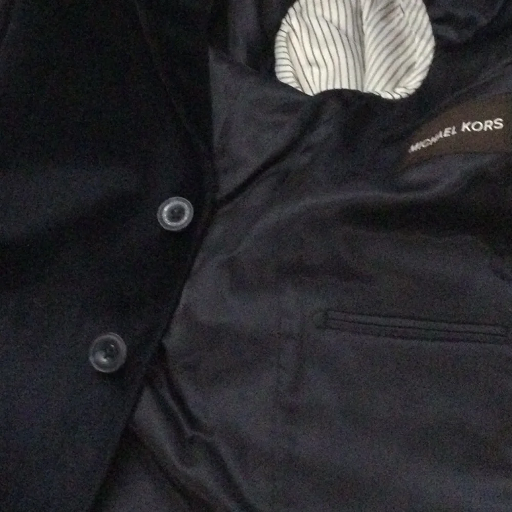 Michael Kors Navy Velvet Sport Coat NEW size 12R Boys GORGEOUS!! - Picture 10 of 10